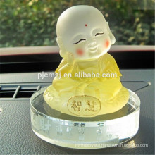 2015 classical luxury Happy Buddha Crystal /glass Perfume Bottle for Decoration or Gifts